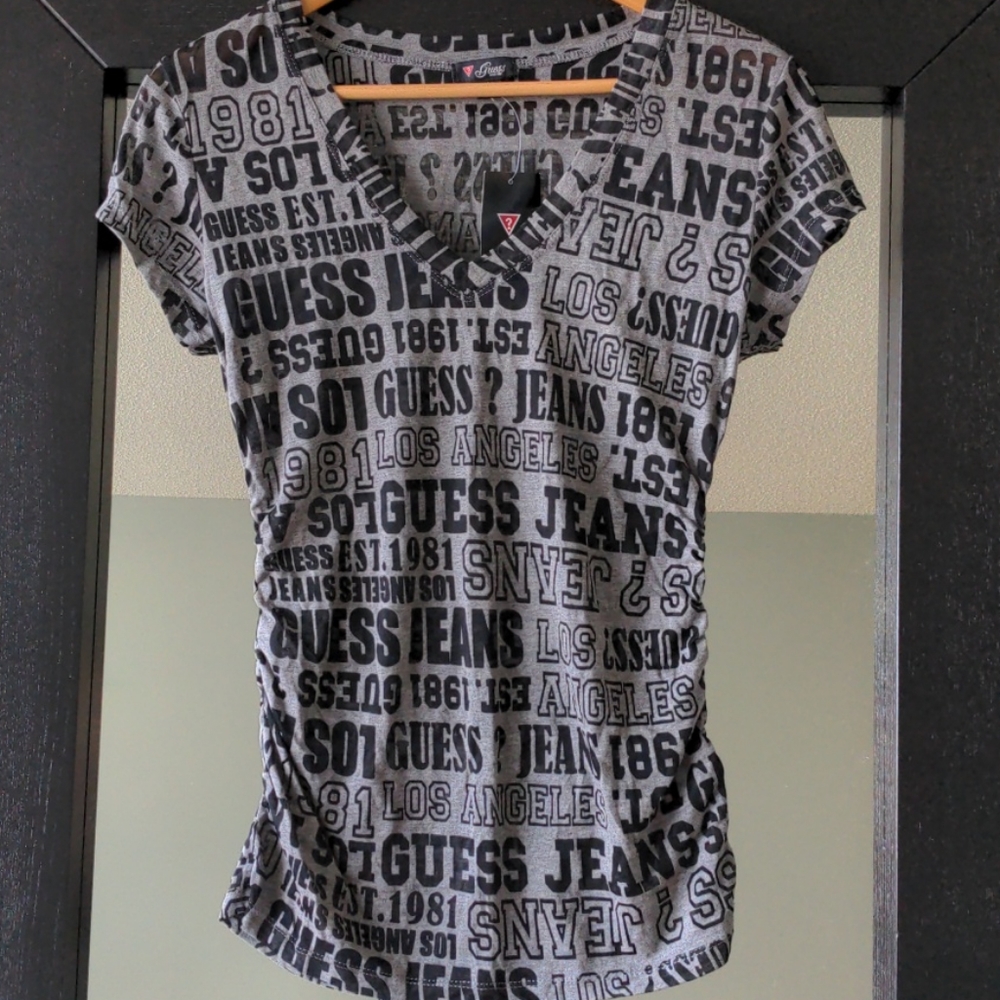 GUESS See through T-shirt Women size M